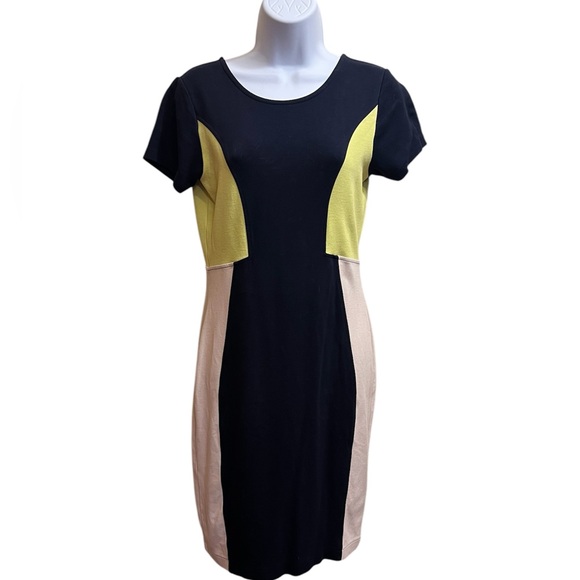 French Connection Manhattan colorblock dress Size 8 - Picture 3 of 7